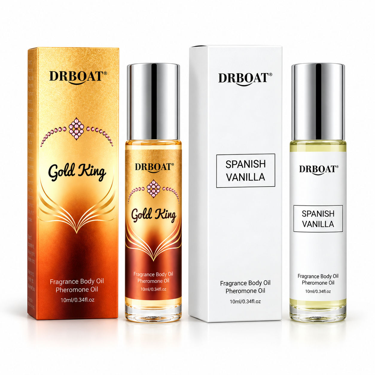 Perfume Fragrance For Men - Men Duo Roll-on Parfumolie Set, Warme