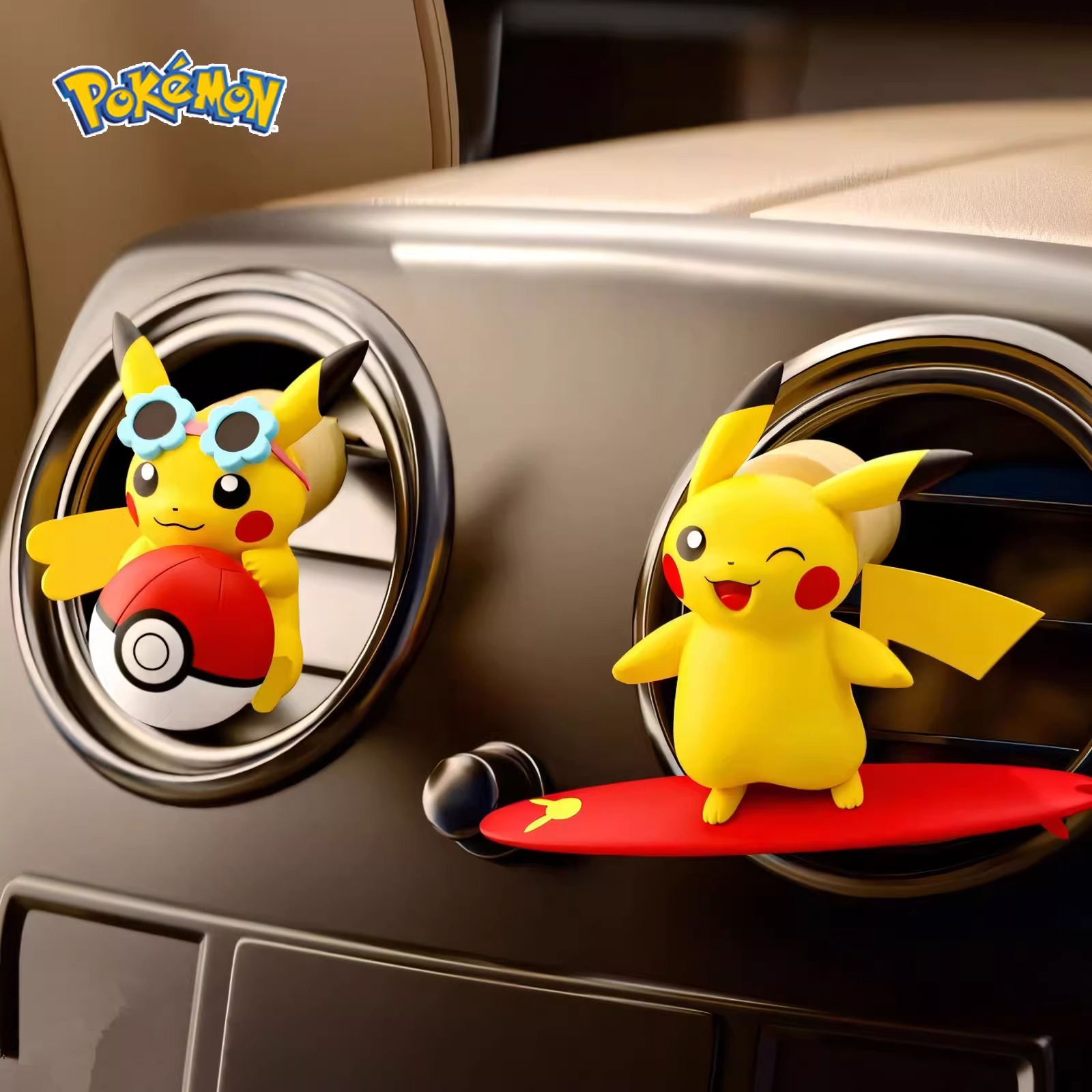 Fragrance Perfume Car - Anime Pokemon Pikachu Action Figure Auto