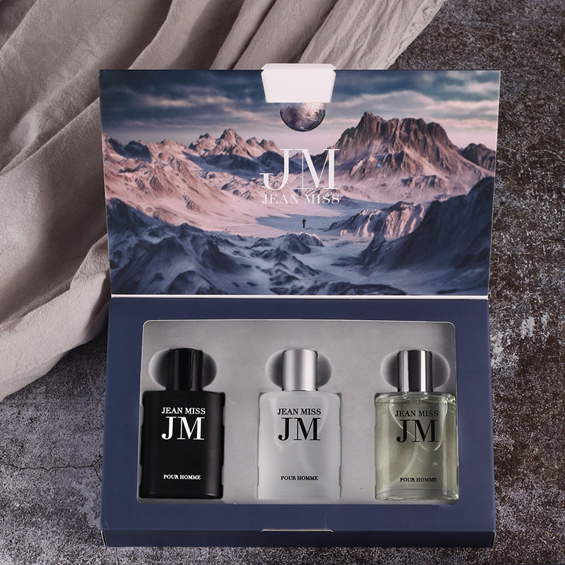 Perfume Fragrance For Men - 3-delige Eau de Toilette Cologne Geschenkset