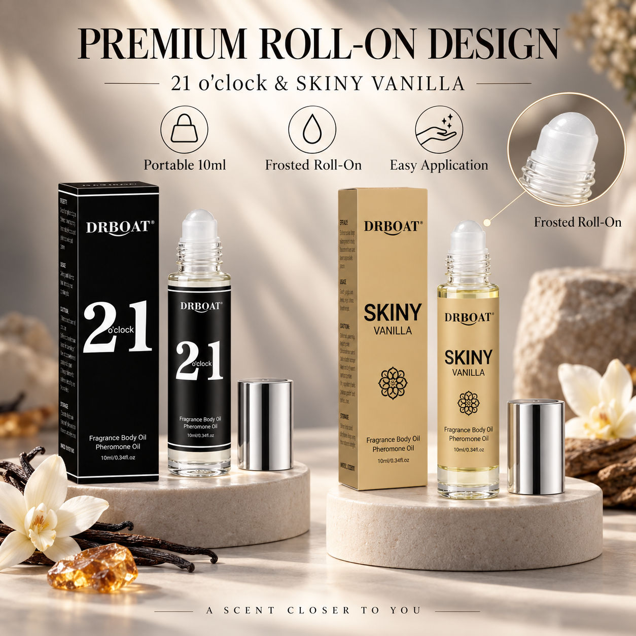 Perfume Fragrance For Men - Herenparfum in roll-on verpakking, met de