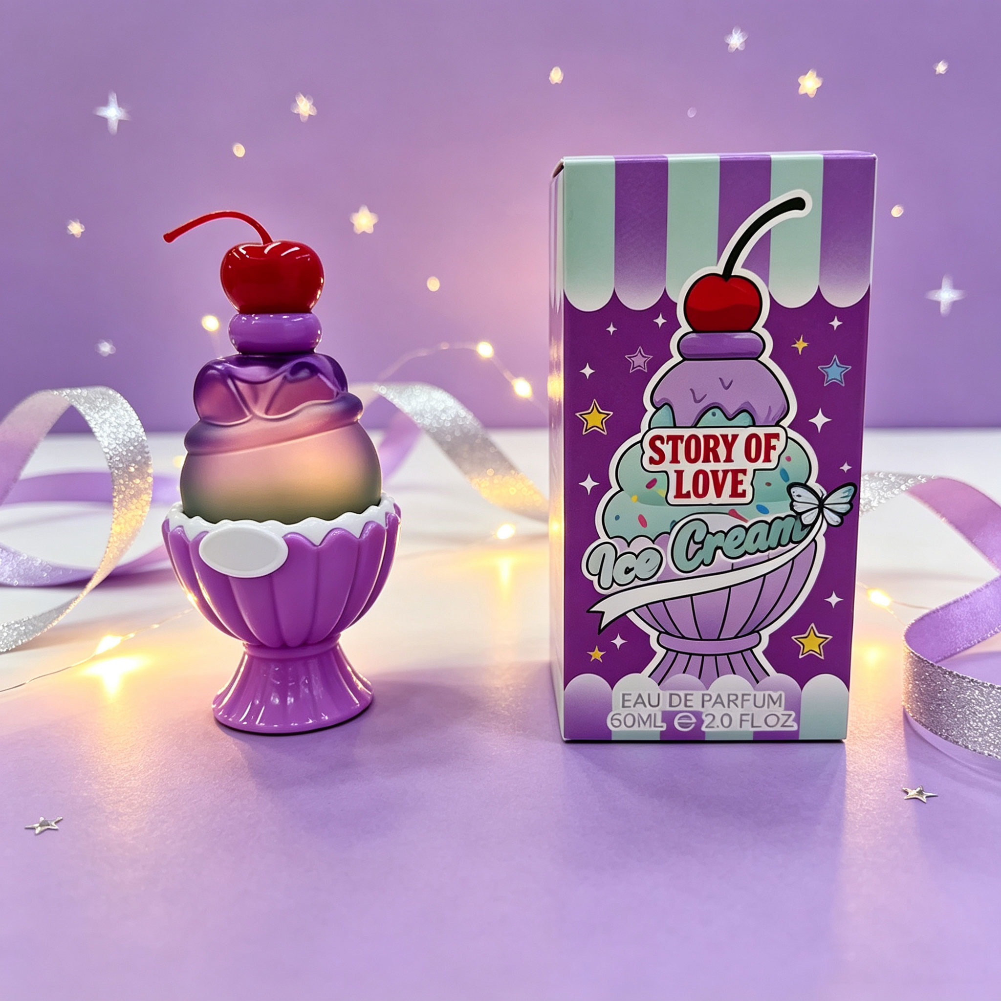 Schattig ijsvormig Eau De Parf - Perfume Decant Sample recensie en prijs
