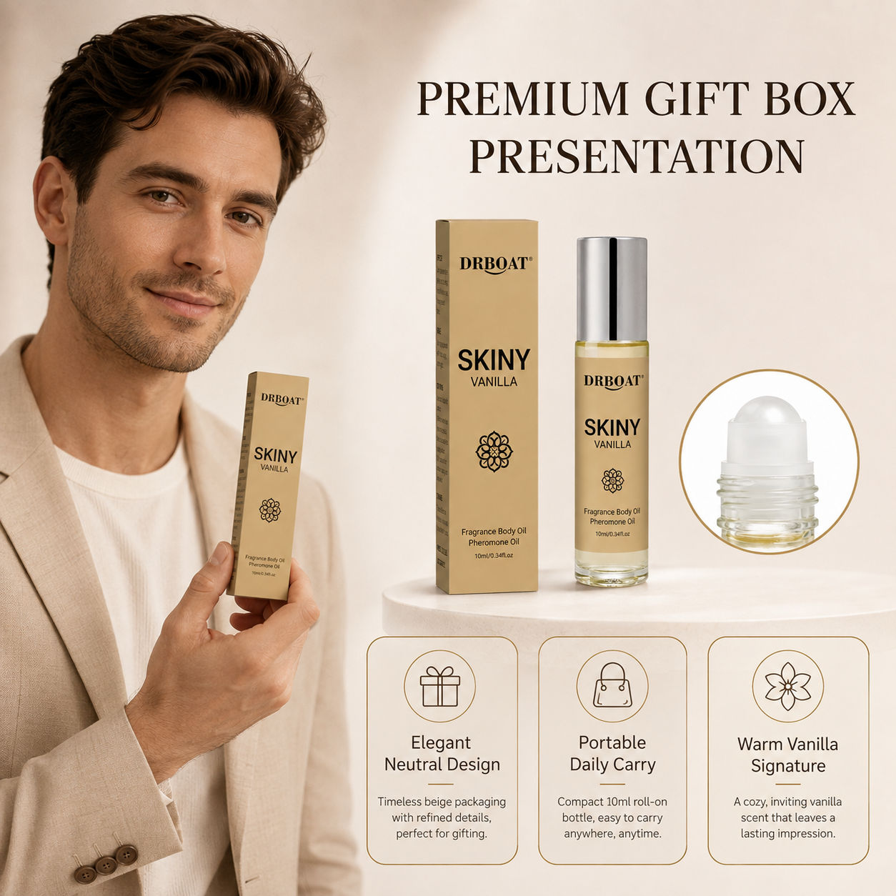 Heren Roll-on Geurolie, Huidac - Perfume Fragrance For Men recensie en prijs