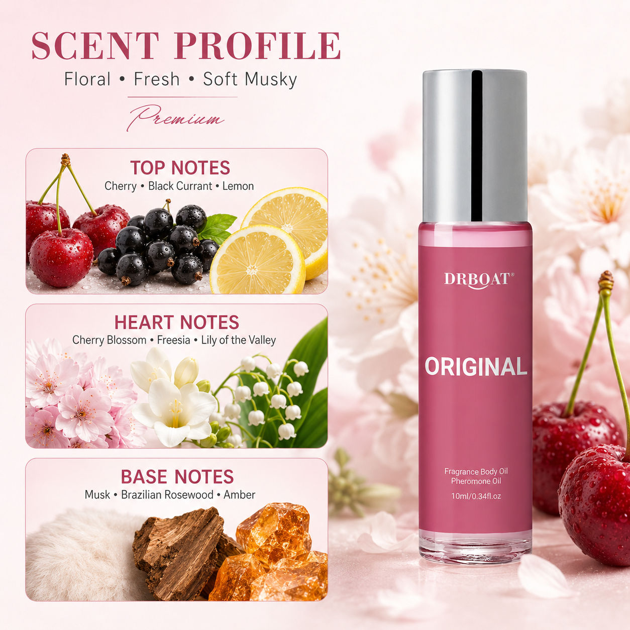 Damesparfum in roll-on verpakk - On Perfume & Fragrance Kota Bogor recensie en prijs