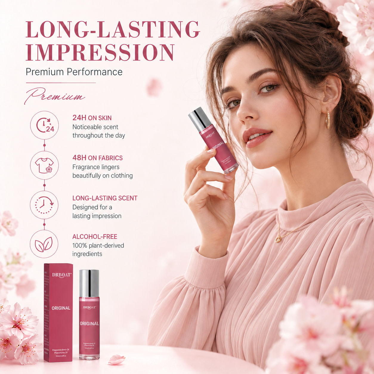 Damesparfum in roll-on verpakk - On Perfume & Fragrance Kota Bogor recensie en prijs