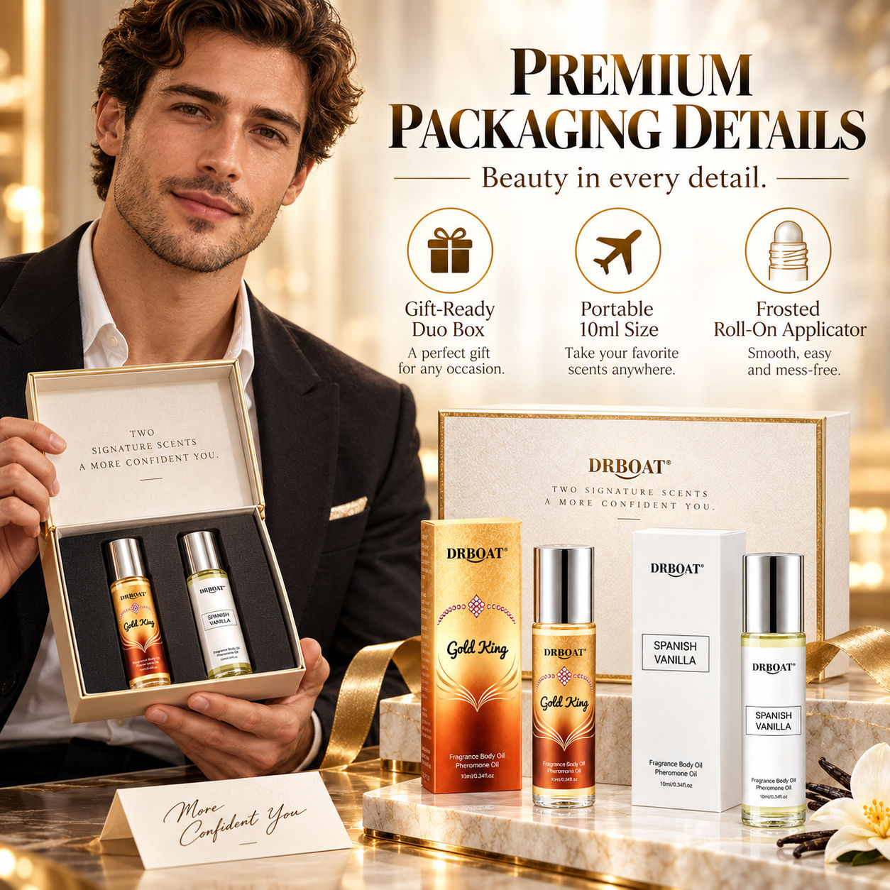 Men Duo Roll-on Parfumolie Set - Perfume Fragrance For Men recensie en prijs