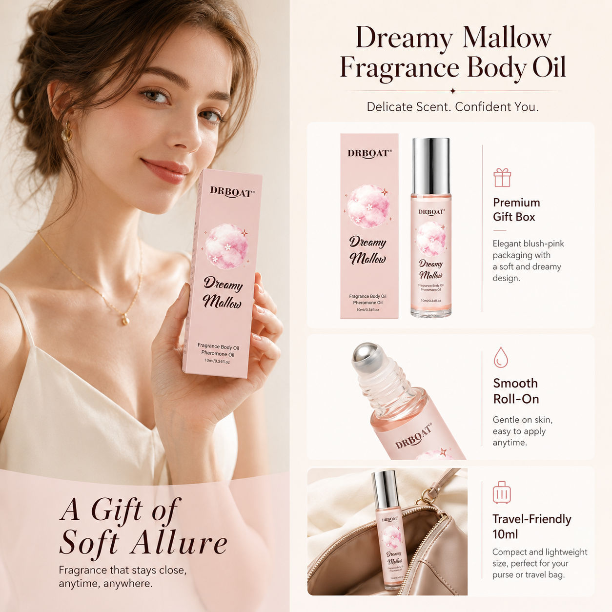 Dames Roll-on Parfumolie, Mars - On Perfume & Fragrance Kota Bogor recensie en prijs