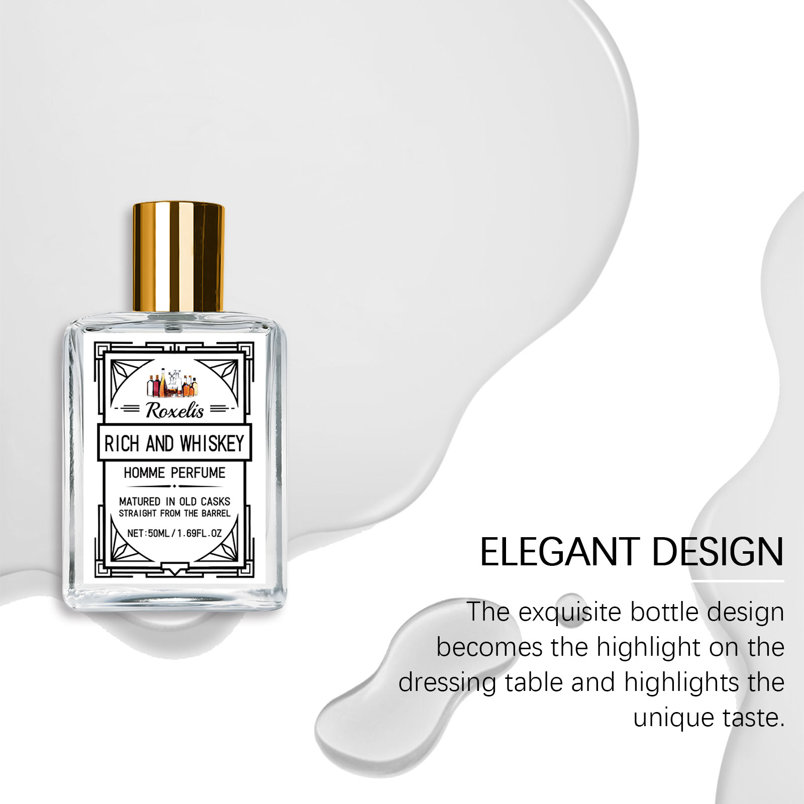 Roxelis 50ml Charm Whisky Here - Perfume Fragrance For Men recensie en prijs